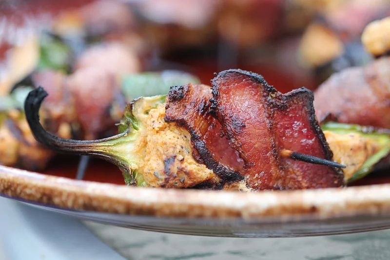 Bacon-Wrapped Ranch Poppers