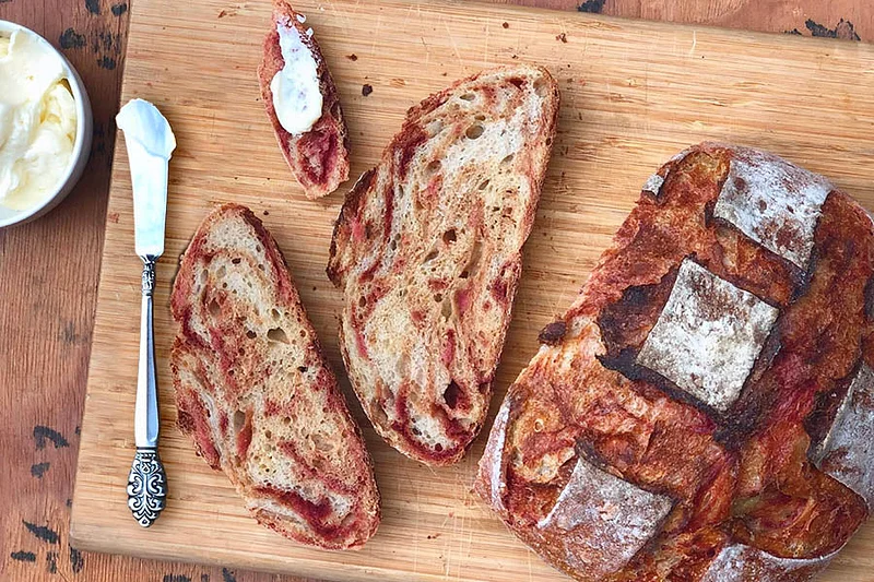 Beet Sourdough