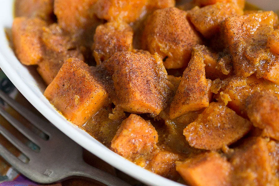 Kashmiri Curry Candied Yams