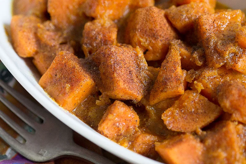 Kashmiri Curry Candied Yams