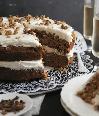 Carrot Cake with Kashmiri Garam Masala