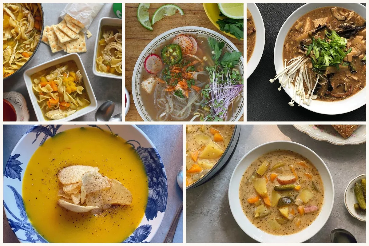 Five Soups for the First Day of Fall