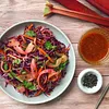 Chimichurri Rhubarb Slaw