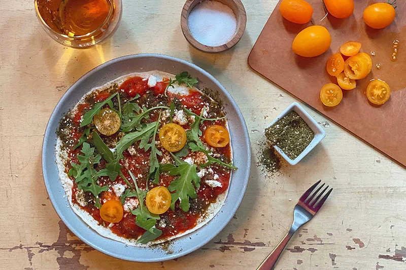 Green Za'atar Frittata