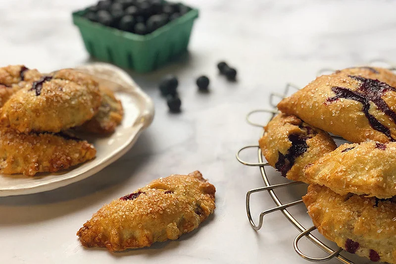 Lavender Blueberry Hand Pies