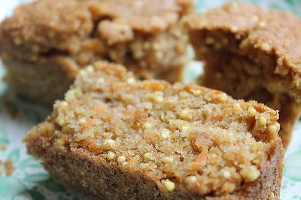 Millet-Coriander Carrot Cake