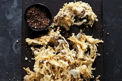 Szechuan Crisp Fried Wild Mushrooms