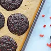 Valrhona Cocoa and Anardana Cookies