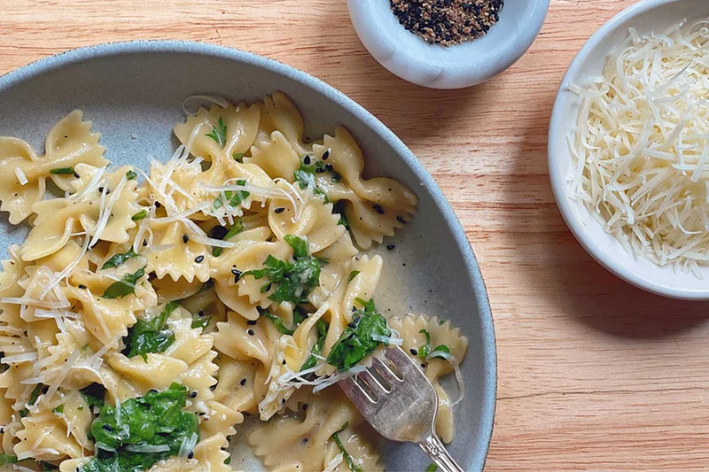 Caesar Spiced Farfalle