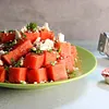 Limón-Chile Watermelon Salad